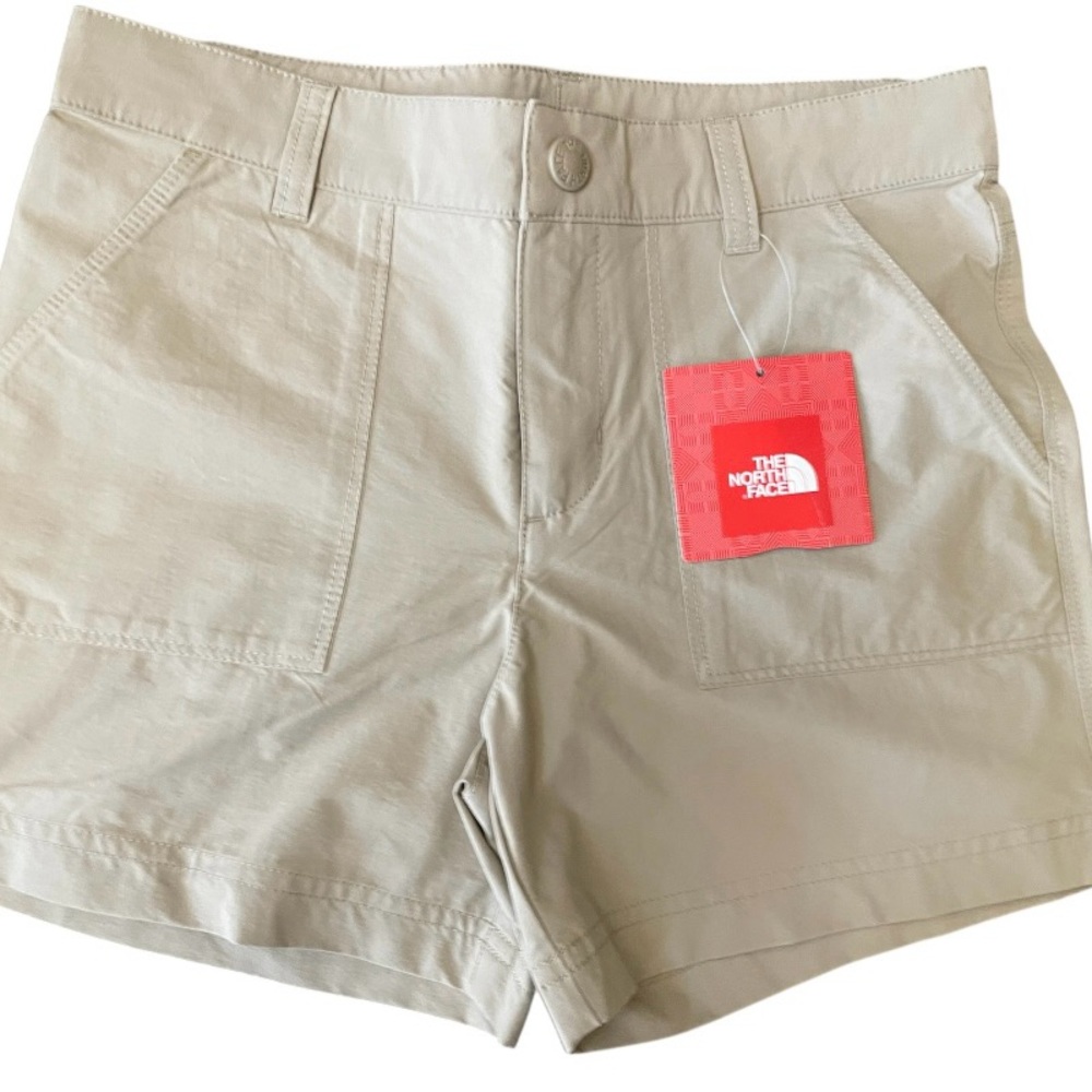 The North Face Women's Khaki Cargo Shorts